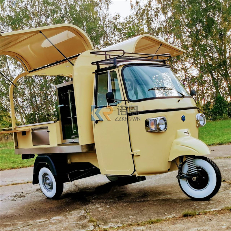 Fast Food With Snacks - Carro triciclo eléctrico OEM Camión de
