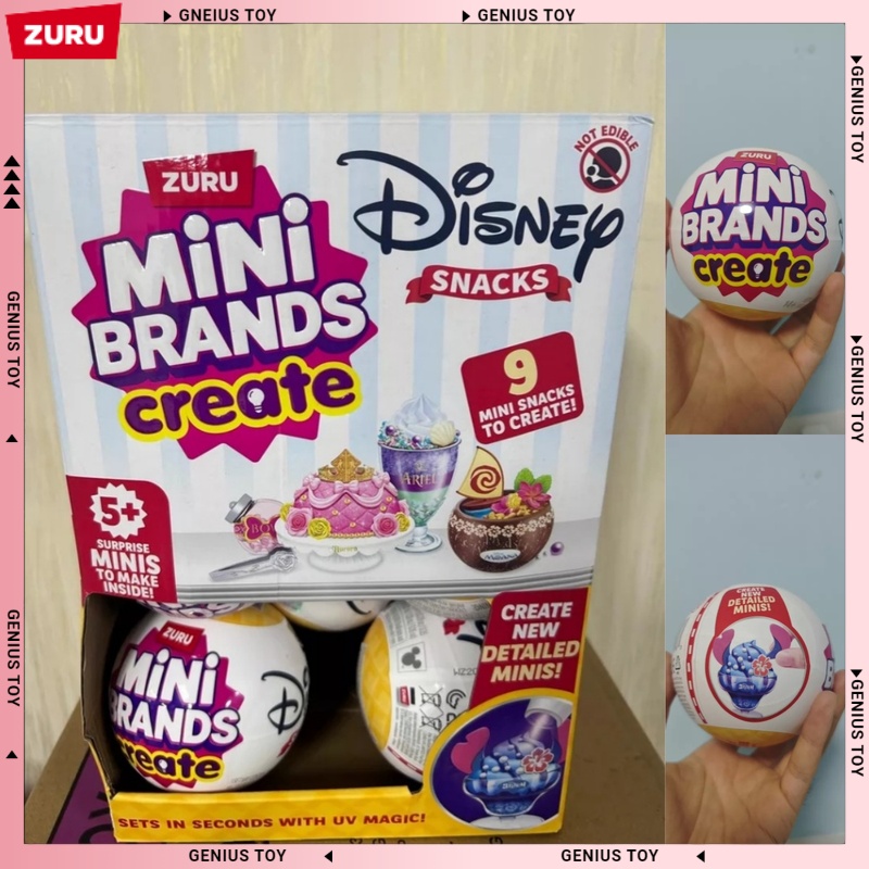 Food Snacks Brands - ZURU Mini Brands Serie Create Disney