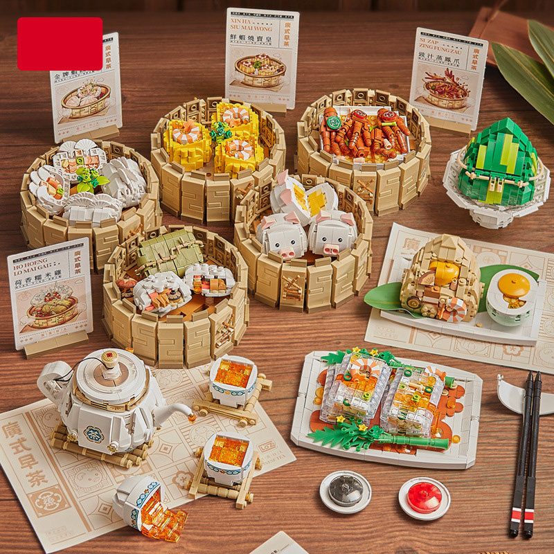 Food Snacks Brands - China, bloques de comida deliciosa, aperitivos