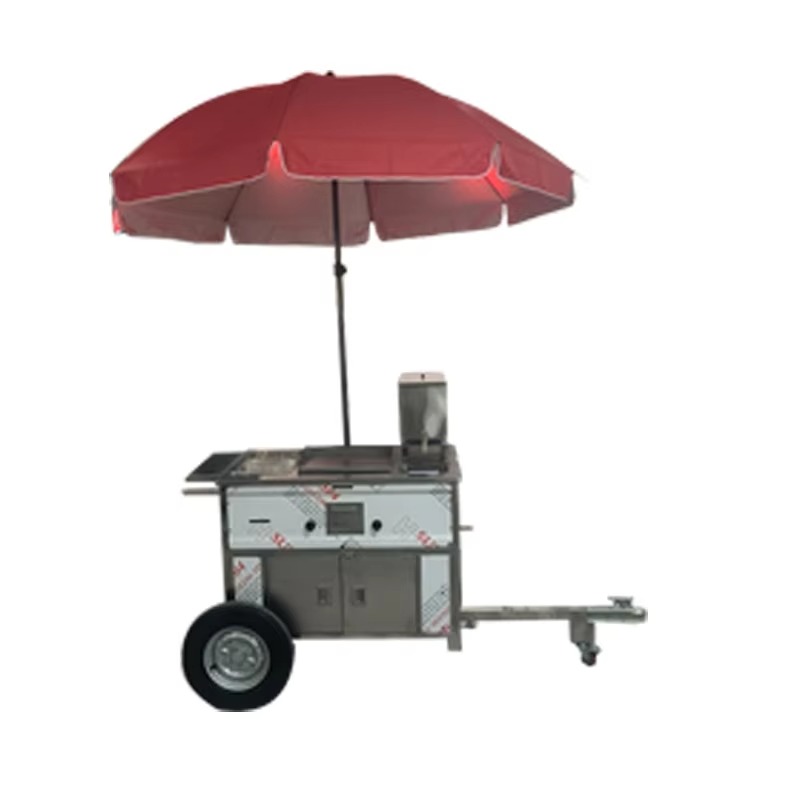 Carrito de Comida Móvil Compac - Street Food Snacks reseña y precio