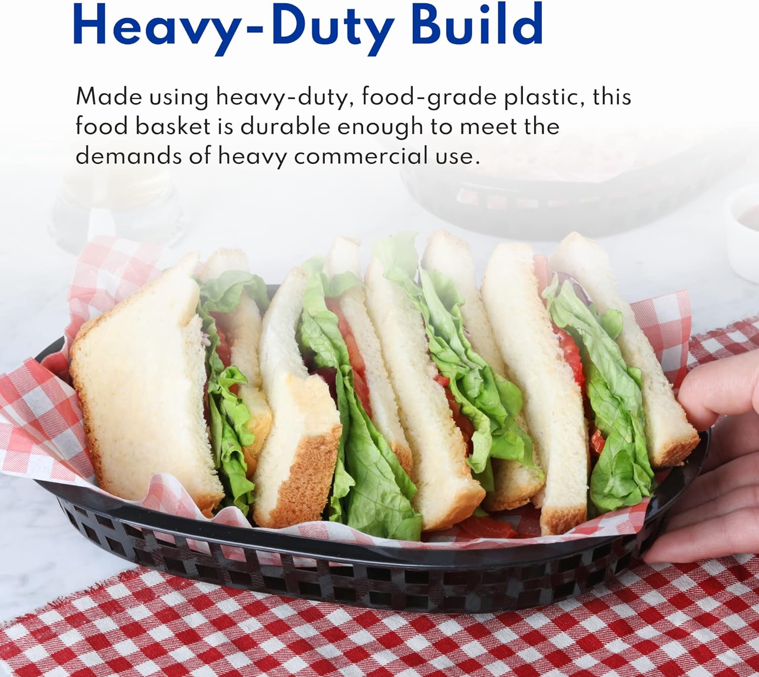 Cesta de plástico para comida  - Fast Food With Snacks reseña y precio