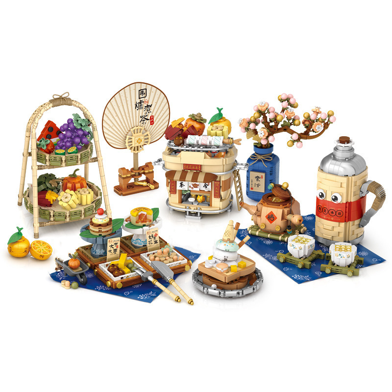 Mini Bloques de Construcción d - Food Snacks Brands reseña y precio