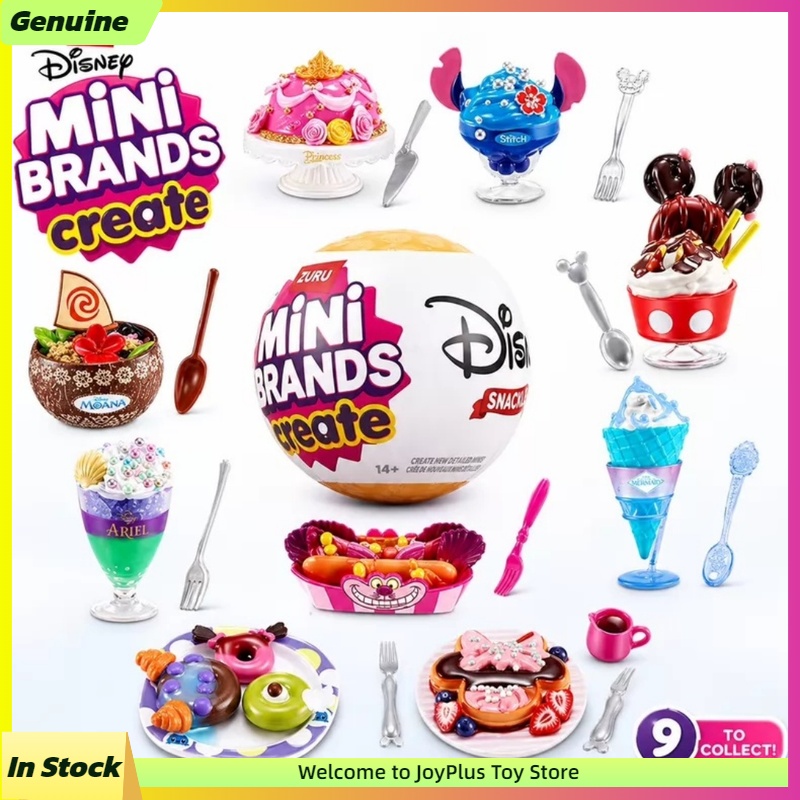 ZURU Mini Brands Create Disney - Food Snacks Brands reseña y precio