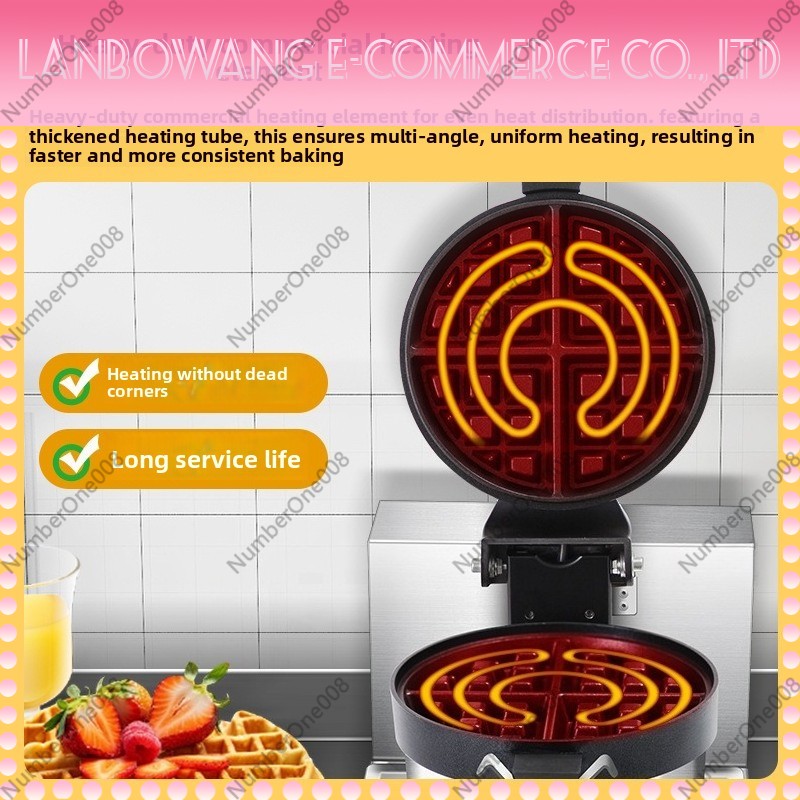 Plancha Giratoria para Waffles - Street Food Snacks reseña y precio